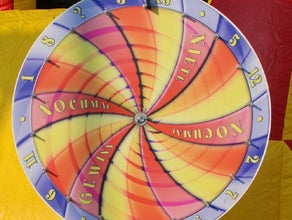 Glücksrad, Modell "Spirale" inkl. 19% MwSt.