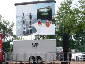 LED-Trailer 16qm 6,67mm - Wandgröße: 5,20m x 3,00m - offen / geschlossen