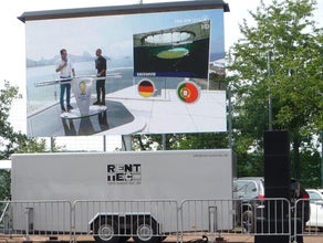 LED-Trailer 16qm 6,67mm - Wandgröße: 5,20m x 3,00m - offen / geschlossen