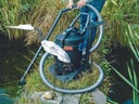 Teich-Schlammsauger, Ansaugleistung max. 5.000 l/h