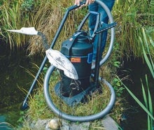 Teich-Schlammsauger, Ansaugleistung max. 3.000 l/h