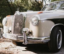Stilvoller Oldtimer Mercedes Benz 220S von 1959 für Ihre Feier