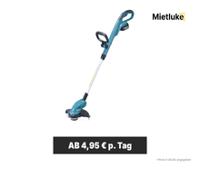 Akku-Rasentrimmer & Kantenschneider mieten - ab 4,95 € pro Tag