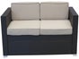 Rattan Club Sofa 2er - Galerie - Bild 2