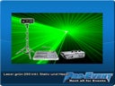 Laser grün 250 inkl, Stativ und Hazer