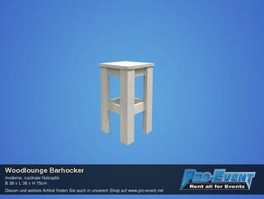 Woodlounge Barhocker