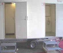 Toilettenwagen -Großzügig-