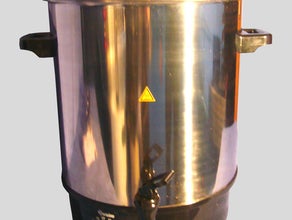 Glühweintopf / Glühweinkocher Edelstahl 30 L