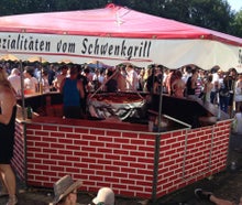 Grill, Schwenkgrill, Grillpavillon