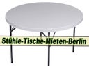 Banketttisch Ø 1,50m oder Ø1,80m - rund, klappbar