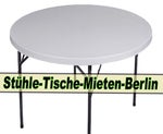 Banketttisch Ø 1,50m oder Ø1,80m - rund, klappbar
