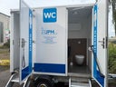 neuer Toilettenwagen mit Frischwasser- und Abwassertank bis 200 Personen Vacuum - Galerie - Bild 1