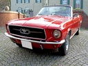1967er Ford Mustang GT V8 Cabrio Hochzeitsfahrzeug