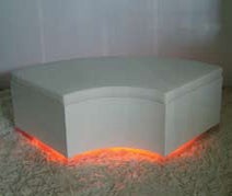 Sofa "Bianco Viertelkreis"