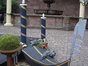 Venedig Gondelspitze, Gondel, Venezianisch, Kanalfahrt