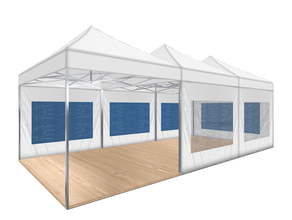 Faltzelt 3 x 9 m (stabile Ausführung)