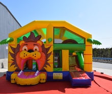 Hüpfburg Multiplay Löwe mit Dach