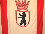 Flagge Berlin, Wappen, Hauptstadt, Fahne
