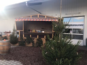 Verkaufsanhänger, Markthütte, Weihnachtsmarkthütte
