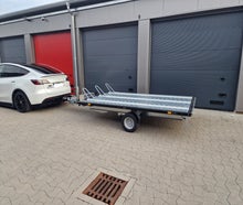 Motorradtransportanhänger für 3 große Motorräder 1500kg Quad Anhänger Rasenmäher  Motorradanhänger