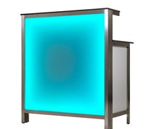 Cocktailbar / Bar / Theke / Barelement / Bartheke / Cocktailtheke / Thekenelement / klappbar / mit LED Beleuchtung mieten