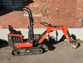 Minibagger Kubota K008-5 zu vermieten Bagger mieten
