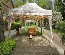 Mastertent 4 x 6 m (Sandfarbe) mieten