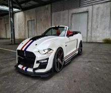 Ford Mustang GT Cabrio 5.0L V8 Shelby GT500 Body Kit Perlweiß Metallic