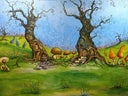 Bühnenbild Märchenwald - Wonderland