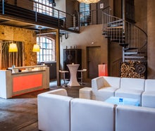 Kaminlounge in der Kaminfabrik