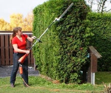 Heckenschere für hohe Hecken, Elektro