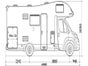 Elnagh Baron 26 G - Großer Alkoven-Camper mit Heckgarage und Platz für 6 - Galerie - Bild 3