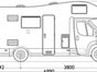 Elnagh Baron 26 G - Großer Alkoven-Camper mit Heckgarage und Platz für 6 - Galerie - Bild 3