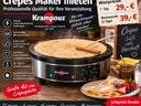 Profi Crepes Maker mieten – Krampouz Vermietung & Verleih Dresden - Galerie - Bild 1