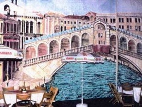 Rialtobrücke - Kulisse, Brücke, Venedig, Italien