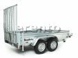 Transportanhänger für Bagger und Baumaschinen - Nutzlast: 2.000 Kg - Galerie - Bild 1