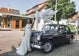 Aus den 60ern: Schwarzen Oldtimer als Hochzeitsauto mieten!