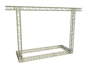 LED Wand Support mit Ausleger 5,35 x 4,95 m mieten