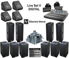 Komplettsytem für Live Acts - Band Pack V - DIGITAL -