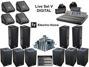 Komplettsytem für Live Acts - Band Pack V - DIGITAL -