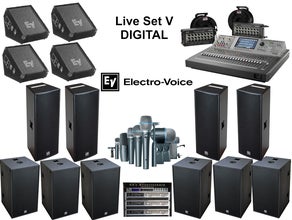 Komplettsytem für Live Acts - Band Pack V - DIGITAL -
