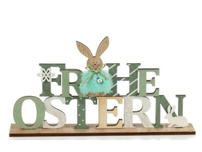 ''Frohe Ostern'' Schriftzug