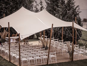 Stretchzelte - Flexzelte – Hochzeits - freie Trauung - Tentickel - Flextent - verschiedene Größen
