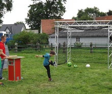 Profi Fußballcenter mit Radarmesssung und Traversenwürfel buchen