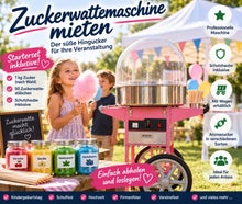 Zuckerwattemaschine mieten – Vermietung Verleih Dresden