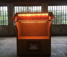 Verkaufshütte, Marktstand, Bude, Weihnachtsmarktbude, Verkaufsstand, Fahrstuhl geeignet