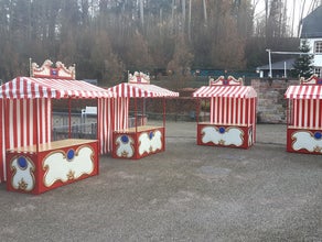 Nostalgiestand ~ nostalgischer Markstand ~ Nostalgiemarktstand ~ bayerischer Stand ~ bayrisch ~ western ~ bei spass-events
