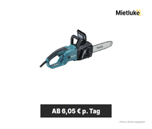 Kettensäge (Elektro) mieten - ab 6,05 € pro Tag