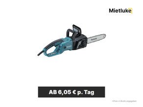 Kettensäge (Elektro) mieten - ab 6,05 € pro Tag