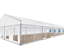 Festzelt 10 x 30 m mit Boden mieten – Veranstaltungszelt, Festzelt, Eventzelt, Partyüberdachung